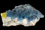 Blue-Green Plumbogummite on Pyromorphite - Yangshuo Mine, China #120288-1
